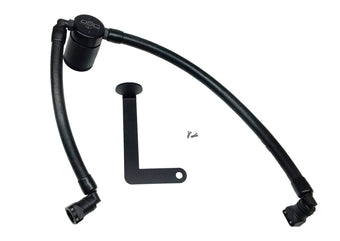 compare product J&L 10-19 Ford Flex EcoBoost V6 Passenger Side Oil Separator 3.0 - Black Anodized