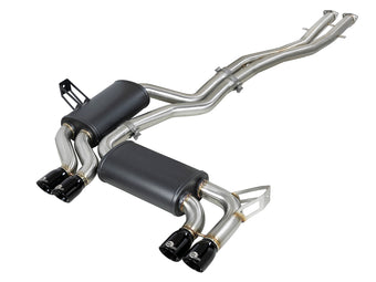 compare product aFe MACH ForceXP 2.5 IN 304 Stainless Steel Cat-Back Exhaust System w/ Black Tips 01-06 BMW M3 (E46)