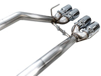 AWE Tuning 05 - 07 C6 Chevrolet Corvette 6.0L Track Edition Axle - Back Exhaust w/ Chrome Silver Tips - My Store