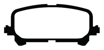 compare product EBC 14+ Acura MDX 3.5 Greenstuff Rear Brake Pads