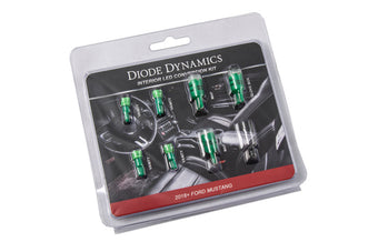 compare product Diode Dynamics Mustang Interior LED Light Kit 18-19 Mustang Stage 1 - Green
