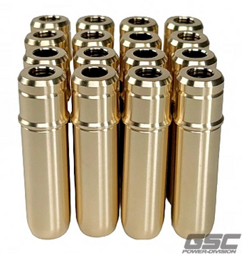 compare product GSC P-D Ford 5.0L Coyote Gen 1/Gen 2 Int/Exh Valve Guide w/Stopper +.001in Oversize OD - Single