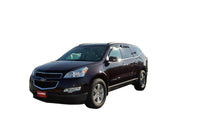 AVS 09 - 17 Chevy Traverse Ventvisor Outside Mount Window Deflectors 4pc - Smoke - My Store