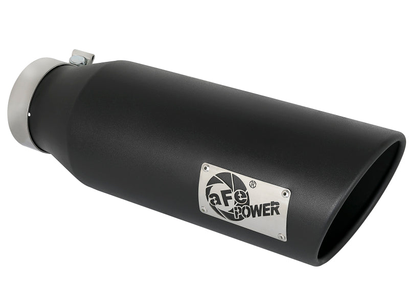 aFe MACH Force - Xp Universal Exhaust Tip 4 IN Inlet x 6 IN Outlet x 18 IN L - My Store