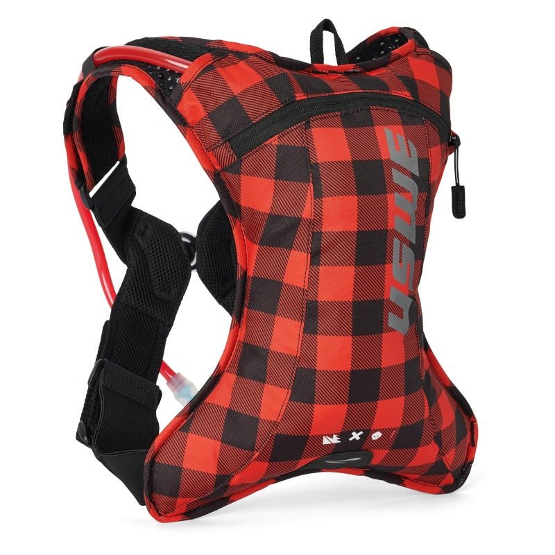 USWE Outlander Hydration Pack 2L - Flannel Red/Black - My Store
