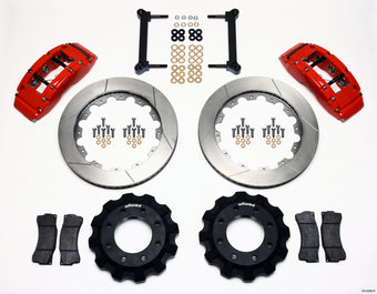 compare product Wilwood TC6R Front Kit 16.00in Red 1999-2010 GM H2 Truck/SUV 2500