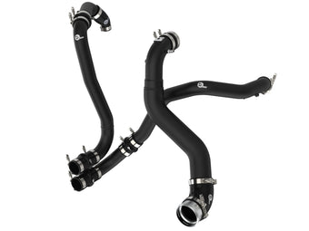 compare product aFe BladeRunner 21-22 Ford F-150 Ecoboost V6-3.5L(tt) Aluminum Hot and Cold Charge Pipe Kit Black