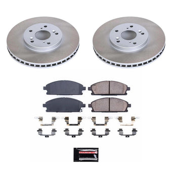 compare product Power Stop 03-06 Acura MDX Front Semi-Coated Rotor Kit