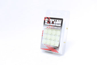 compare product Wheel Mate Monster Lug Nut Caps - Glow In Dark 14x1.50