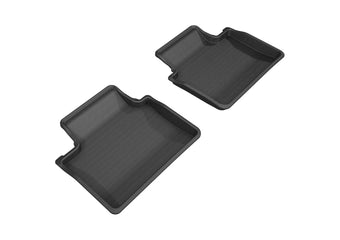 compare product 3D MAXpider 2017-2019 Porsche Panamera Kagu 2nd Row Floormats - Black