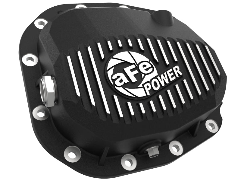 aFe Pro Series Rear Differential Cover Black w/ Fins 15 - 19 Ford F - 150 (w/ Super 8.8 Rear Axles) - My Store