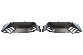 compare product Fishbone Offroad 2020+ JT Gladiator Rear - Black Aluminum Inner Fenders