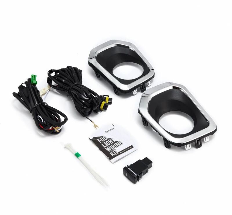 AlphaRex 16 - 22 Toyota Tacoma Bezel & Wiring Kit (Does Not Include Fog Lights) - My Store