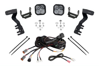 compare product Diode Dynamics 2024+ Toyota Tacoma SS3 LED Ditch Light Kit- Sport White Combo