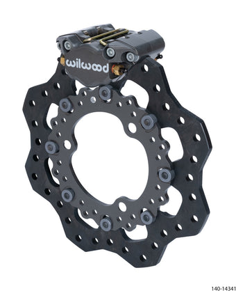 compare product Wilwood Dynapro Single Front Kit 11.75in Dirt Modified 11.75in Scalloped Steel Rotor
