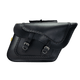 Willie & Max Universal Braided Large Slant Saddlebags (16 in L x 11 in H x 6.5 in W) - Black - My Store