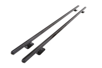 compare product Dee Zee 04-23 Ford F-150/Super Duty Hex Series Side Rails - Gloss Black 8Ft Bed