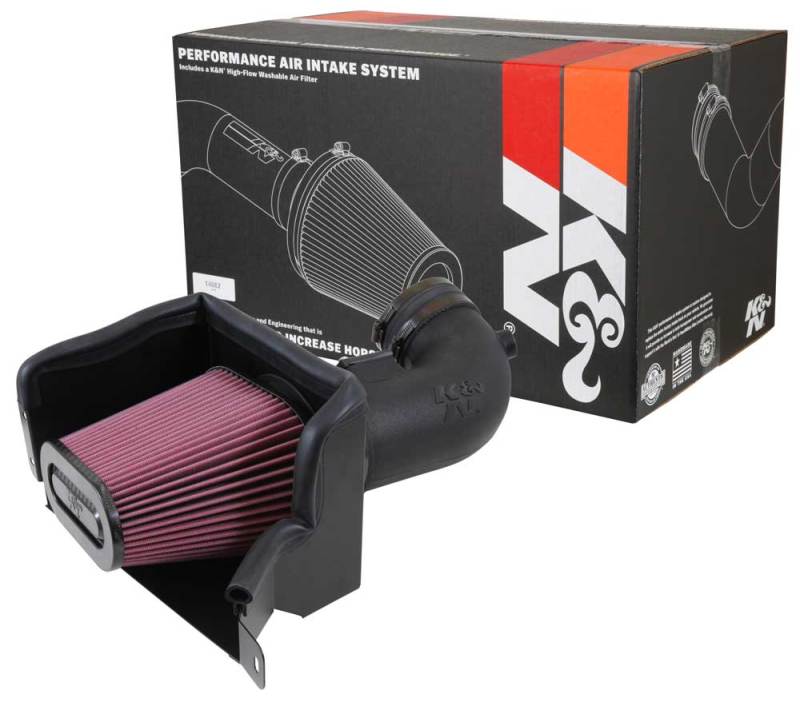 K&N 14 - 15 Chevrolet Corvette 6.2L V8 F/I Performance Intake Kit - My Store