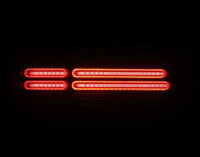 AlphaRex 23 - 25 Nissan Z Nova - Series Quad - Loop Style Prismatic LED Tail Lights - Black - My Store