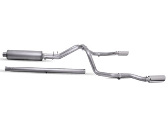 compare product Gibson 19-23 Silverado/GMC Sierra 1500 5.3L Crew Cab Cat-Back Dual Extreme Exhaust