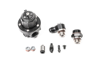 compare product Radium Engineering 8AN ORB Direct Mount Regulator-Rotating Assembly (DMR-RA) - Black