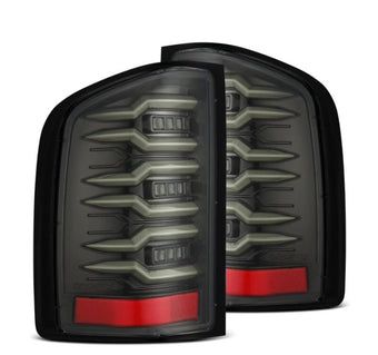 compare product AlphaRex 07-13 Chevrolet Silverado 1500 (Ex. Hybrid Models) LUXX-Series LED Tail Lights Alpha-Black