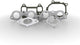 MAHLE Original Acura Cl 99 - 97 Exhaust Manifold Set - My Store