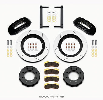 compare product Wilwood TX6R Front Kit 16.00in Black 2005-2012 Ford F250/F350 4WD