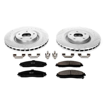compare product Power Stop 06-09 Cadillac XLR Front Z23 Evolution Sport Brake Kit