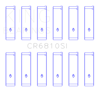 compare product King Engine Bearings Chrysler 215 (Size +0.75mm) Connecting Rod Bearing Set