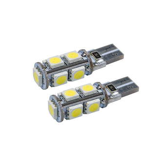compare product Oracle T10 9 LED 3 Chip SMD Bulbs (Pair) - Cool White