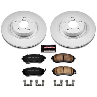compare product Power Stop 05-06 Saab 9-2X Front Z17 Evolution Geomet Coated Brake Kit
