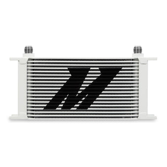 compare product Mishimoto Universal 19 Row Oil Cooler Kit - White