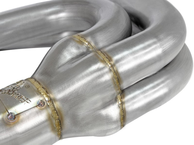 aFe 12 - 17 Toyota 86 / FRS / BRZ Twisted Steel 304 Stainless Steel Long Tube Header w/ Cat - My Store