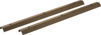 compare product Kentrol 76-95 Jeep CJ7 Wrangler YJ Entry Guards Pair - Powdercoat Black