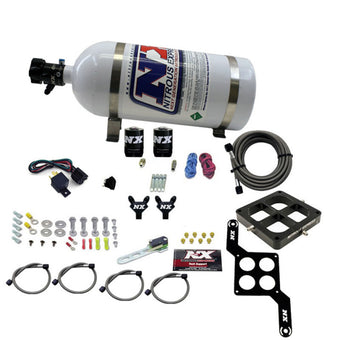 compare product Nitrous Express Dominator Billet Crossbar Stage 6 Nitrous Kit (50-300HP) w/10lb Bottle