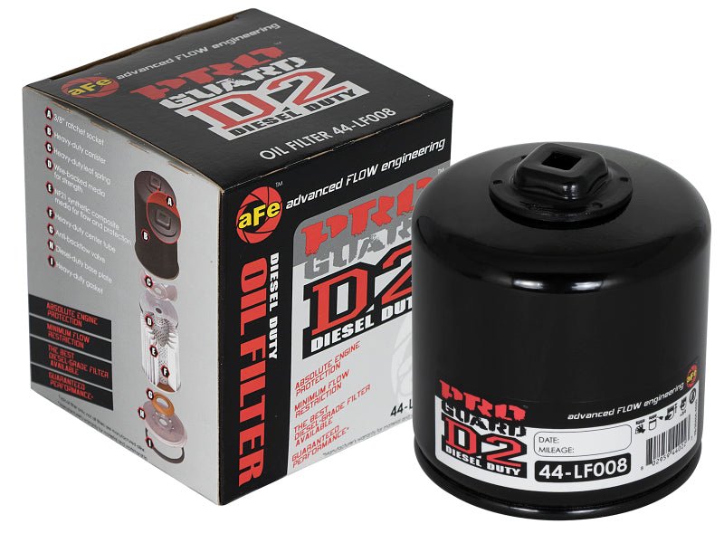 aFe Pro GUARD D2 Oil Filter 93 - 11 Ford Gas Trucks V8 4.6L/5.4L/5.8L (4 Pack) - My Store