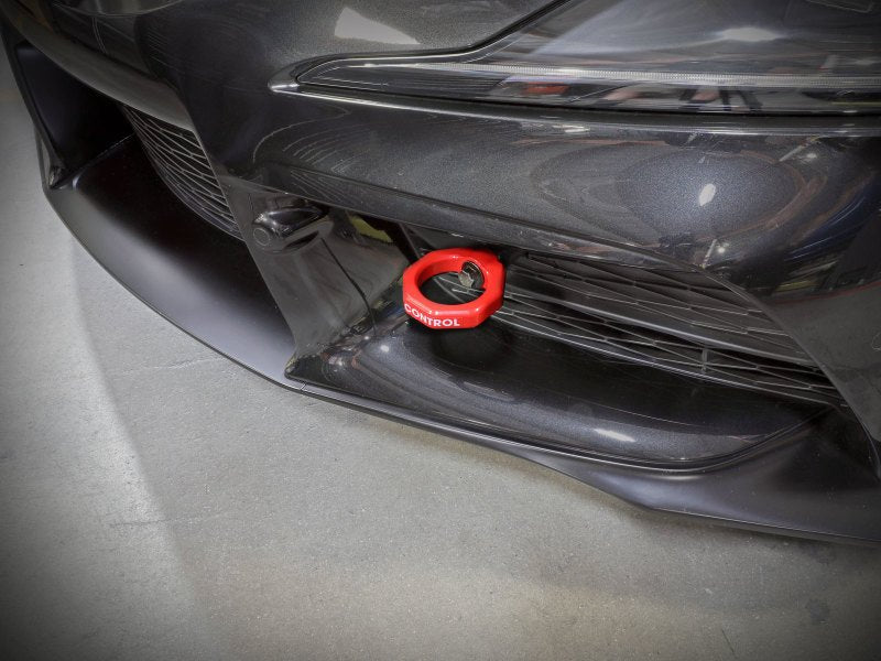 aFe Control Front Tow Hook Red 20 - 21 Toyota GR Supra (A90) - My Store
