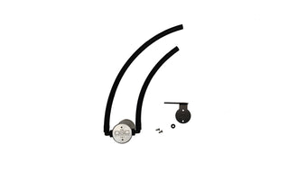 compare product J&L 22-25 Nissan Pathfinder / 22-24 Infiniti QX60 3.5L PCV Side Oil Separator 3.0 - Clear Anodized