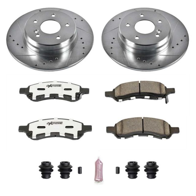 Power Stop 06 - 07 Buick Rainier Front Z26 Street Warrior Brake Kit - My Store