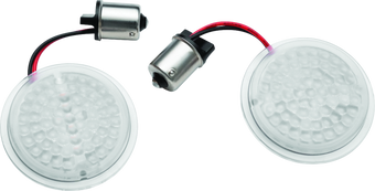 compare product Kuryakyn Luminez L.E.D. Rear Turn Signal Insert 1156 Red