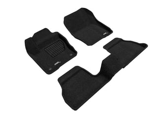 compare product 3D MAXpider 12-18 Ford Focus Elegant Floor Mat- Black 1St Row 2Nd Row