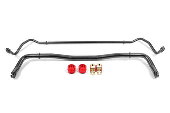 compare product BMR 08-20 Dodge Challenger Front/Rear Sway Bar Kit w/ Bushings - Black Hammertone