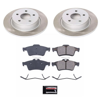 compare product Power Stop 14-18 Ford Transit Connect Rear Semi-Coated Rotor Kit
