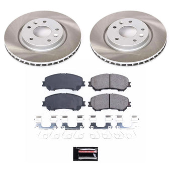 compare product Power Stop 17-22 Nissan Rogue Sport Front Semi-Coated Rotor Kit