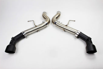compare product Mishimoto 2016+ Chevrolet Camaro SS Dual-Tip Race Axle-Back Exhaust w/ Black Tips