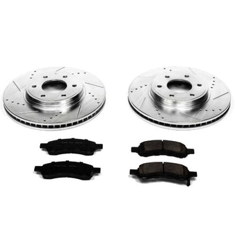 compare product Power Stop 06-09 Chevrolet Trailblazer Front Z23 Evolution Sport Brake Kit