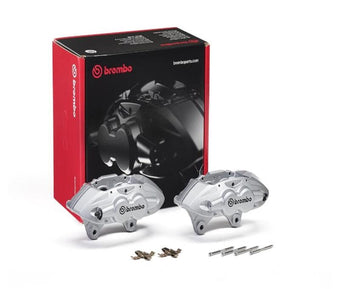 compare product Brembo OE 16-21 BMW M2/15-18 M3/15-20 M4 Hydraulic Front X-Style Brake Calipers - Silver