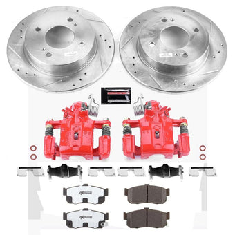 compare product Power Stop 99-01 Infiniti G20 Rear Z26 Street Warrior Brake Kit w/Calipers
