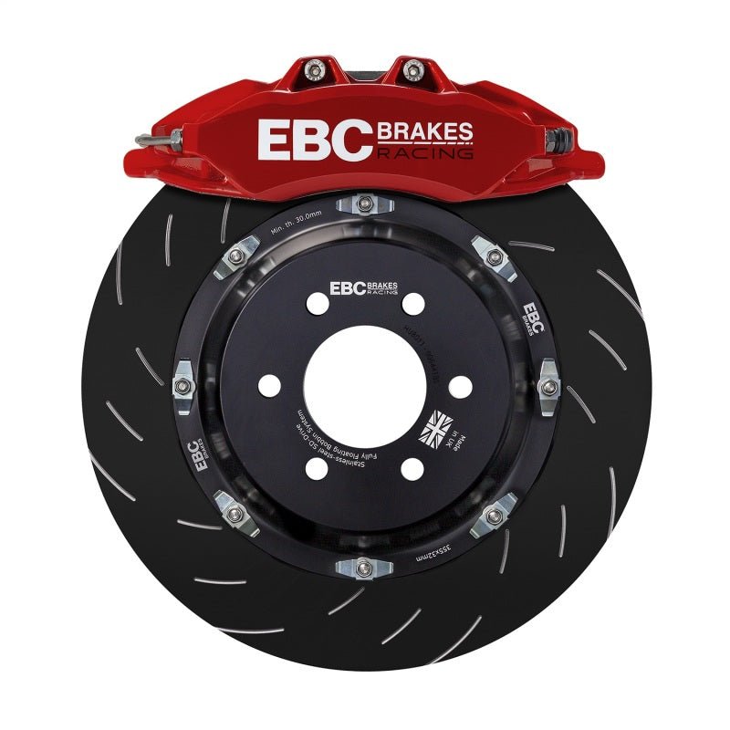 EBC Racing 89-98 Nissan Skyline GT-R R32/R33 Red Apollo-6 Calipers 355mm Rotors Front Big Brake Kit - My Store